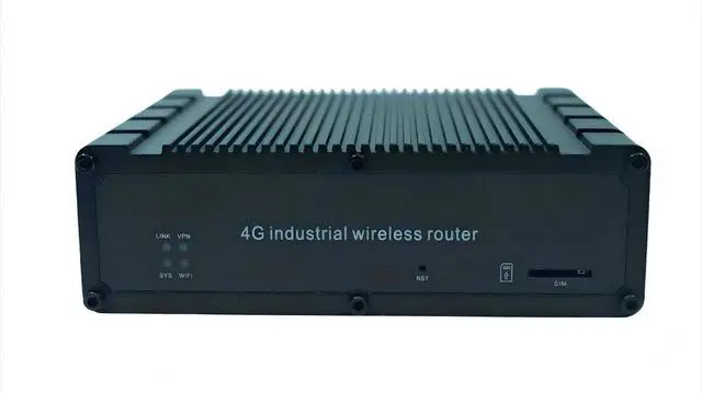 Alt view image 2 of 4 - LINBLENET T280C-NA 4G LTE Industrial Router, 5-Port, 2.4GHz WiFi, RS232, Metal Case
