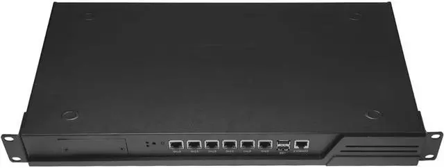 Alt view image 5 of 6 - 19 B250 Core i5 8500 Firewall Hardware LGA 1151, Rackmount 1U Router PC for VPN Server, 19 Inch Rack OPNsense Appliance with 6 x i225V 2.5GbE, DDR4 32GB RAM 512GB SSD, VGA