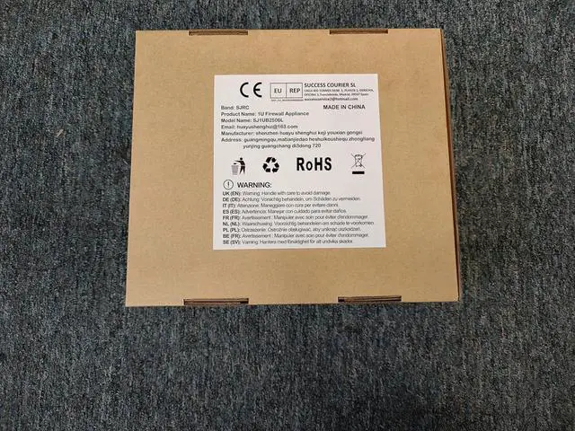 Alt view image 6 of 6 - 19 B250 Core i5 8500 Firewall Hardware LGA 1151, Rackmount 1U Router PC for VPN Server, 19 Inch Rack OPNsense Appliance with 6 x i225V 2.5GbE, DDR4 32GB RAM 512GB SSD, VGA