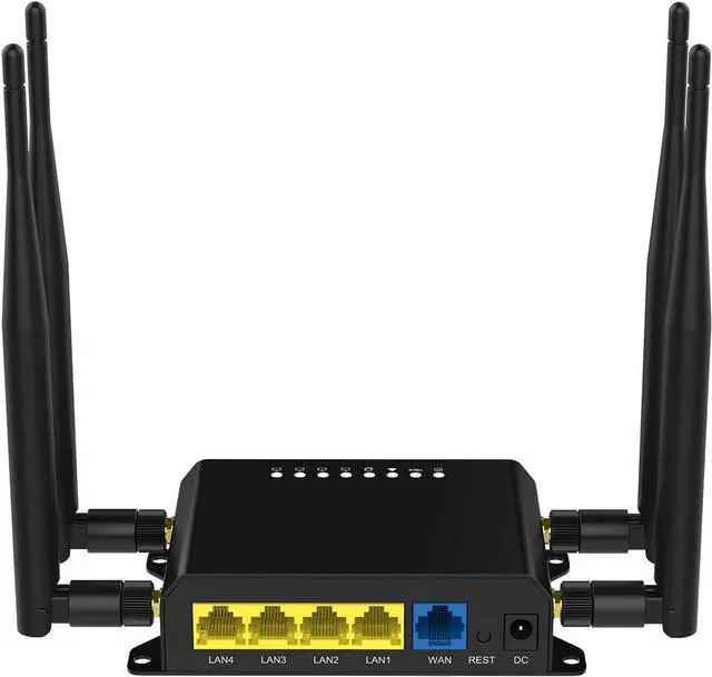Main image of 4G LTE Router, CAT 4 EC25 Module 300Mbps with SIM Card Slot Unlocked