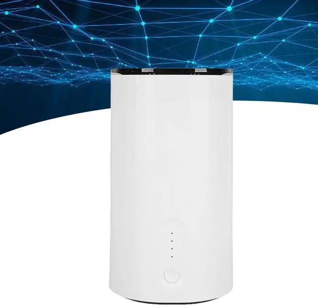 Alt view image 6 of 7 - 5G CPE Router, 2.4G 5G Dual Band Cordless 5G Router with 2 SIM Card Slots, Support 50 Users, Portable 5G NR NSA SA Cordless Internet Router for Home Office (US Plug)
