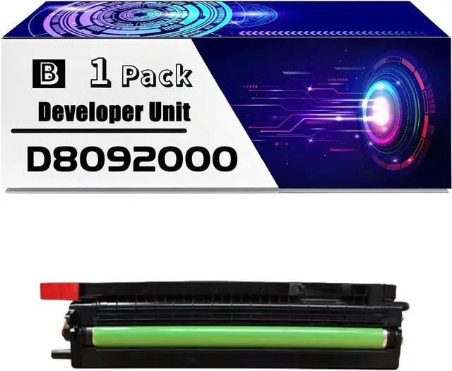 Main image of D8092000 Developer Unit is Compatible for Savin C9020 C9020L C9025 Printers, High Yield 70000 Pages, with Chip for Long-Lasting Durability (1 Pack Black)