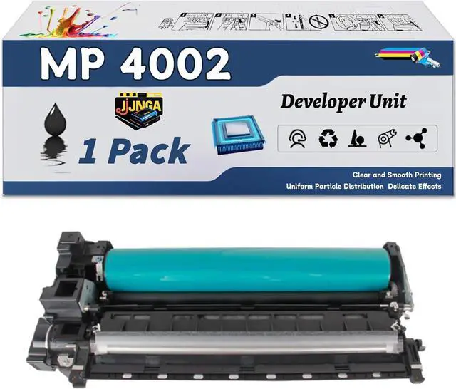 Main image of MP 4002 Developer Unit is Compatible for Ricoh Aficio MP 4000 4000B 4002SP 5000 5000B 5001 5002 5002SP Printers, with a Capacity of 250000 Pages and a Very Good Printing Experience (1 Pack Black)