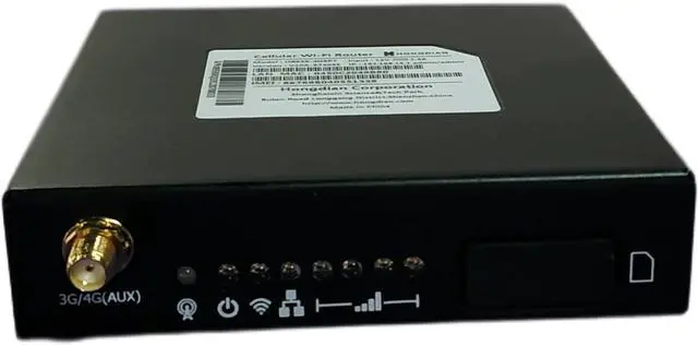 Alt view image 2 of 6 - H8959 Industrial Cellular CAT4 Wi-Fi Router for IoT Applications with FCC, IC, PTCRB, AT&T, Verizon, Tmobile Carrier approvals.