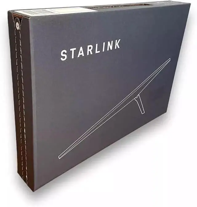 Alt view image 2 of 5 - SpaceX Star-Link Third Generation Router and Antenna Kit, WiFi 6, 3200 sq ft Coverage, IP67 Rated, with Kickstand and Cables