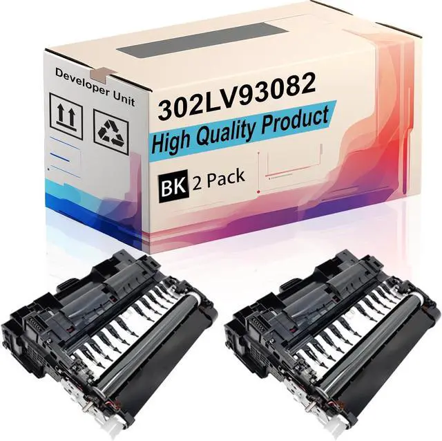 Main image of 302LV93082 Developer Unit Compatible for Kyocera ECOSYS M3040idn M3145idn M3540idn M3550idn M3560idn Printers, High Yield 150000 Pages, Print More Pages (2-Pack Black)