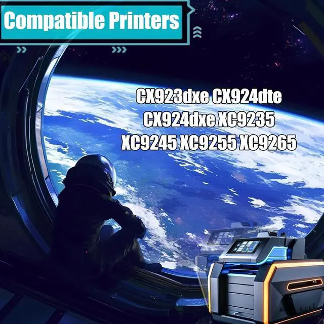 Alt view image 2 of 7 - Replacement Parts Developer Unit 41X1598 Compatible with Lexmark CX923dxe CX924dte CX924dxe XC9235 XC9245 XC9255 XC9265 Printers, Contains Chip and Clear Printing (1 Pack Magenta)