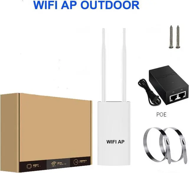 Alt view image 7 of 7 - WiFi AP Outdoor Access Point - Wireless Access Point Outdoor Wireless AP AC1200 Dual Band 5G/2.4GHZ Wiress AP Outdoor Access Point,Outdoor WiFi with POE and Gigabit ethernet,Wireless Access Points