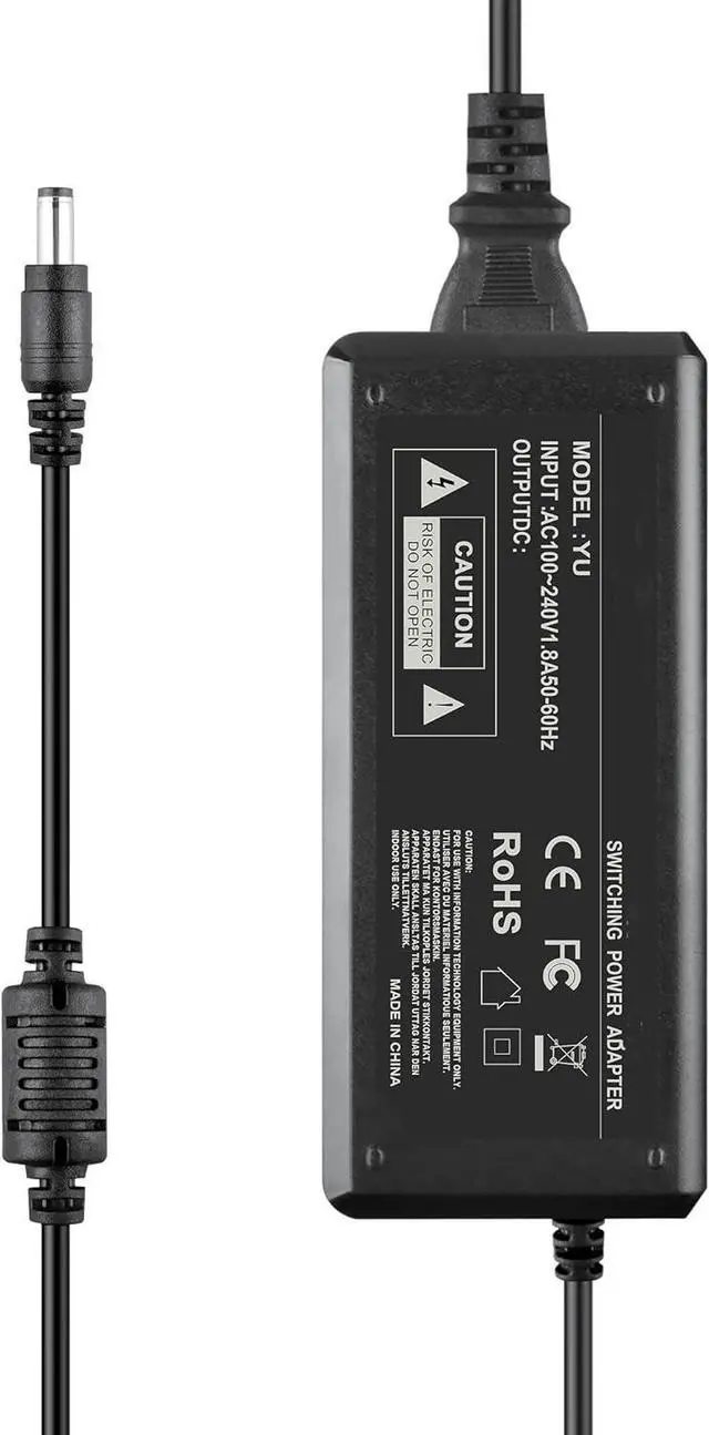 Alt view image 2 of 6 - 54V AC DC Adapter Compatible with Aruba RAP-155P APINR15P RAP-155P-US RAP-155P-JP RAP-155P-IL Networks Wireless AP Remote Access Point Power Supply Cord Cable Charger PSU