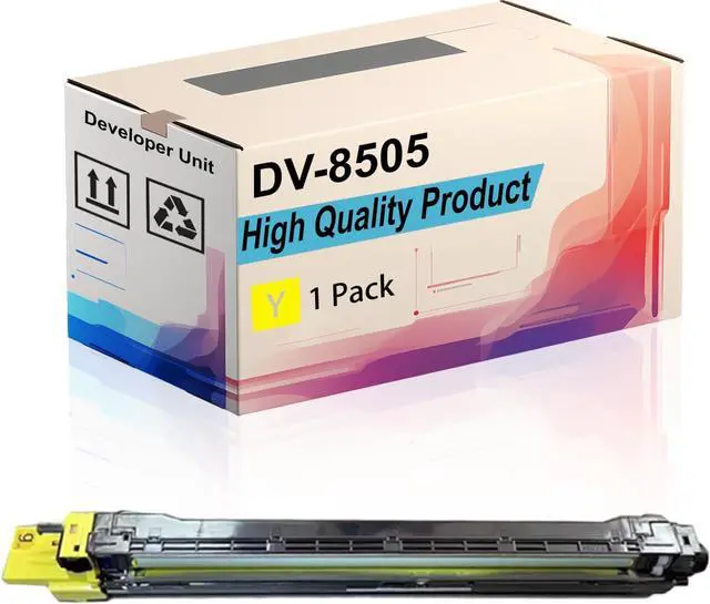 Main image of DV-8505 Developer Unit Compatible for Kyocera TASKalfa 4550ci 5550ci Printers, High Yield 600000 Pages, Print More Pages (1 Pack Yellow)