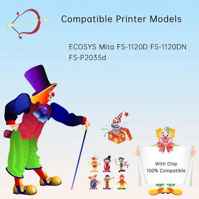 Alt view image 2 of 6 - DV-163 Developer Unit Compatible with Kyocera ECOSYS Mita FS-1120D FS-1120DN FS-P2035d Printers, Enhanced Durability, Ideal for High-Volume Printing (2-Pack Black)