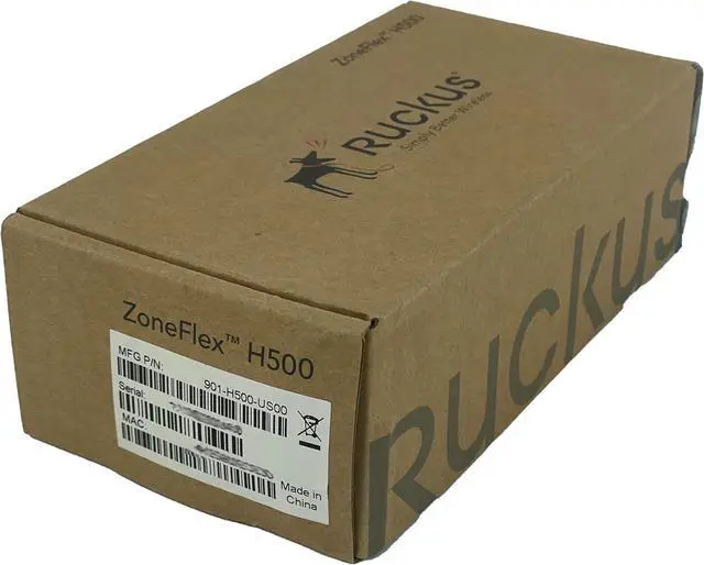 Main image of Ruckus Zoneflex H500 Wi-Fi Access Point & Switch (901-H500-US00)
