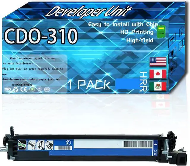 Main image of CDO-310 Developer Unit Compatible for Pantum CM7107DN CP2507DN Printers, High Production Replacement (1 Pack Cyan)