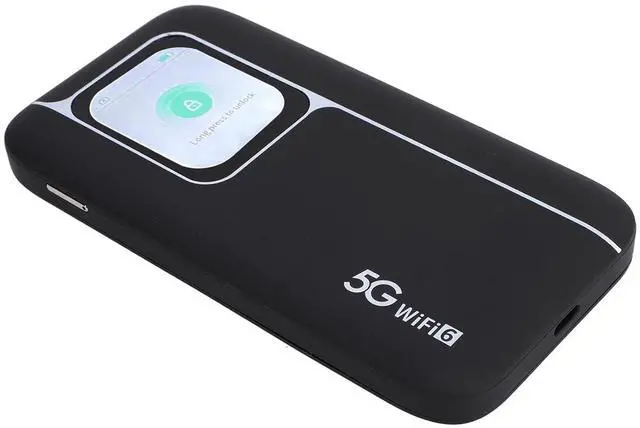 Alt view image 4 of 7 - Portable Hotspot, High Performance 16 Device Connections 5G Mobile Hotspot Stable Connection High Speed with 2.01inch Touch Screen for Laptops