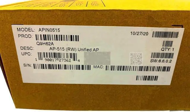 Alt view image 3 of 4 - AP-515 Q9H62A RW Unified Access Point at Lowest Price