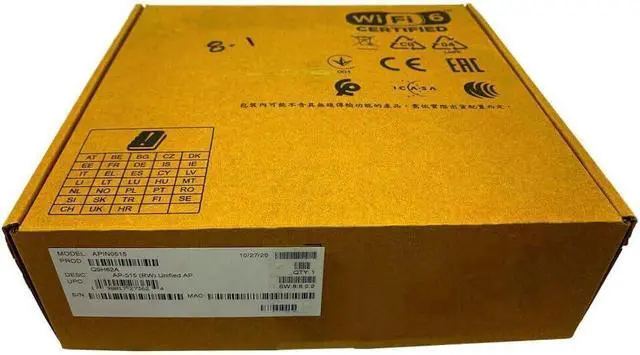 Alt view image 4 of 4 - AP-515 Q9H62A RW Unified Access Point at Lowest Price