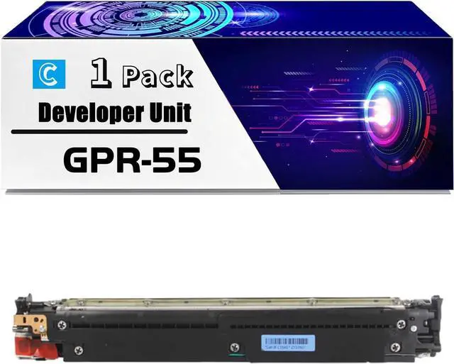 Main image of GPR-55 Developer Unit is Compatible for Canon imageRUNNER Advance C5550iIII C5560i C5560iII C5560iIII DX6000i DXC5735i DXC5740i DXC5750i Printers (1 Pack Cyan)