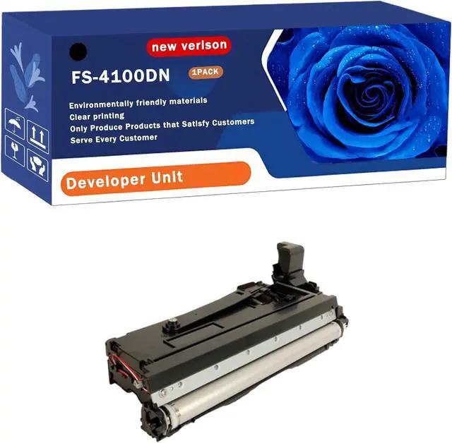 Main image of FS-4100DN Developer Unit Compatible for Kyocera ECOSYS M3040idn M3145idn M3540idn M3550idn M3560idn M3645idn M3655idn M3660idn Printers, Print Up to 150000 Pages, Bright Colors (1 Pack Black)