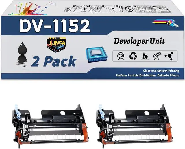 Main image of DV-1152 Developer Unit is Compatible for Kyocera ECOSYS M2040dn M2540dw M2635dw M2640idw P2040dw Printers (2-Pack Black)