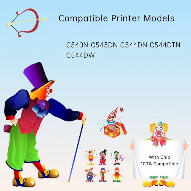 Alt view image 2 of 6 - C540X31G Developer Unit Compatible with Lexmark C540N C543DN C544DN C544DTN C544DW Printers, Enhanced Durability, Ideal for High-Volume Printing (1 Pack Yellow)