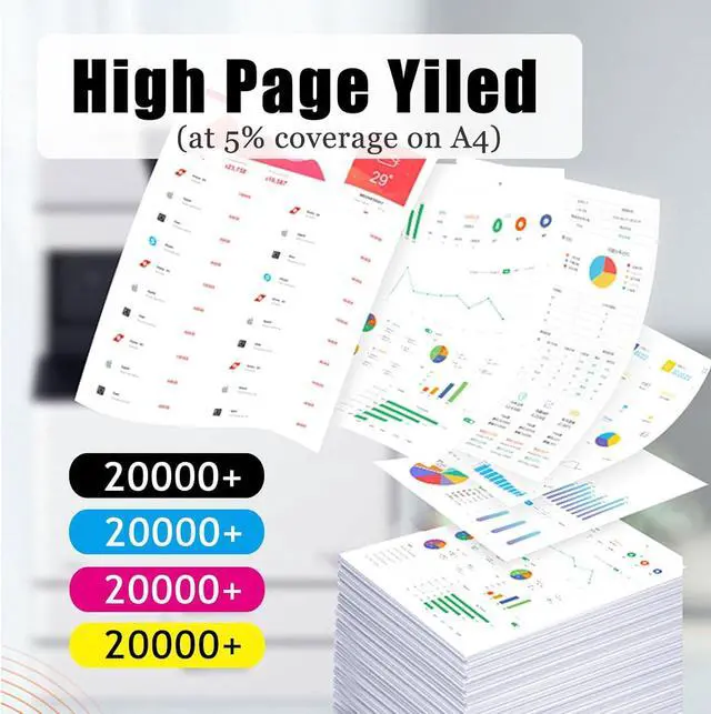 Alt view image 2 of 7 - CS310 Developer Unit Compatible for Lexmark CS310N CS310DN CS410N CS410DN CS410DTN CS510DTE Printers, High Yield 20000 Pages, with Chip,Black-1 Pack