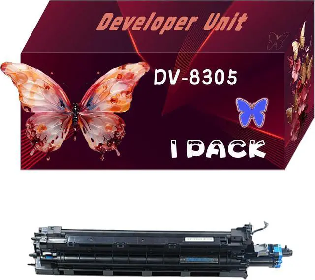 Main image of DV-8305 Developer Unit Compatible for Kyocera TASKalfa 3050ci 3051ci 3550ci 3551ci Printers, Print Up to 50000 Pages, Bright Colors (1 Pack Cyan)