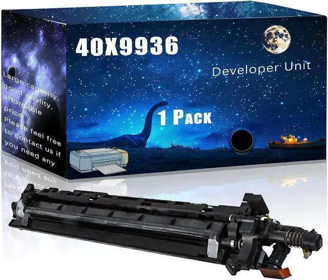 Main image of 40X9936 Developer Unit Compatible for Lexmark MS911de MX910de MX911dte MX912dxe XM9155 XM9165 Printers,with Chip Large Printing Demands (1 Pack Black)