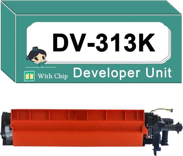 Main image of DV313K DV-313K Black Developer Unit A7U403D Compatible for Konica Minolta Bizhub 308 368 C258 C308 C368 Printer