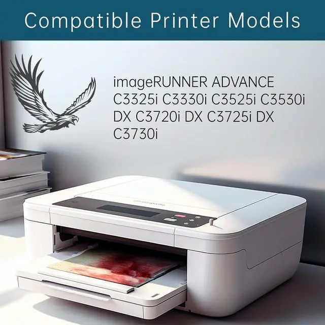 Alt view image 2 of 7 - GPR-53 Developer Unit Compatible for Canon imageRUNNER Advance C3325i C3330i C3525i C3530i DX C3720i DX C3725i DX C3730i Printers, High Yield 160000 Pages, Bright Colors Clear Printing (Magenta)