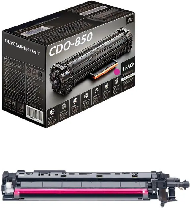 Main image of CDO-850 Developer Unit Compatible for Pantum CP9502DN CP9502DN CM8506DN CM8505DN Printers, Includes Chip, High Yield 100000 Pages (Magenta)