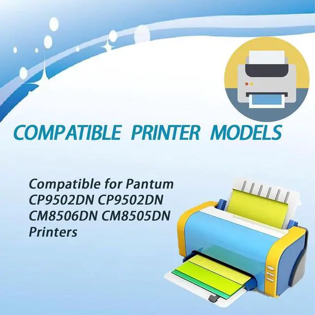 Alt view image 2 of 7 - CDO-850 Developer Unit Compatible for Pantum CP9502DN CP9502DN CM8506DN CM8505DN Printers, Includes Chip, High Yield 100000 Pages (Magenta)