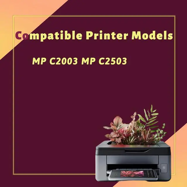 Alt view image 2 of 7 - D1773025 Developer Unit Compatible for Ricoh MP C2003 MP C2503 Printers, Print Up to 90000 Pages, Bright Colors (1 Pack Magenta)