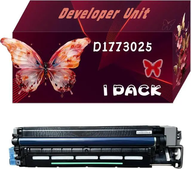 Main image of D1773025 Developer Unit Compatible for Ricoh MP C2003 MP C2503 Printers, Print Up to 90000 Pages, Bright Colors (1 Pack Magenta)