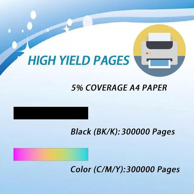 Alt view image 3 of 7 - NPG-71 Developer Unit Compatible for Canon imageRUNNER Advance C5535 C5540 C5550 C5560 C5535i C5540i C5550i C5560i Printers, Includes Chip, High Yield 300000 Pages (Cyan)