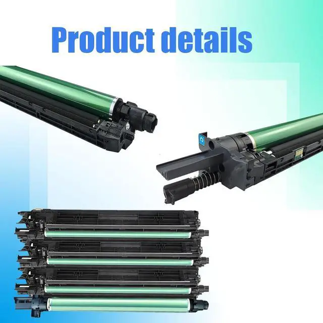 Alt view image 7 of 7 - Compatible Drum Unit Replacement for Konica Minolta DR215K IU215C IU215M IU215Y DR215 IU215 Suit with C226 C266 C256 Printer Black Developer Unit