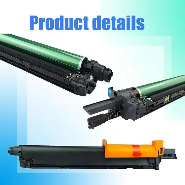 Alt view image 7 of 7 - Compatible Drum Unit Replacement for Konica Minolta DR-216 DR-216K IU-216 DR216 IU216 IU216C IU216M IU216Y Suit with C7222 C7226 C256 Printer Black Developer Unit