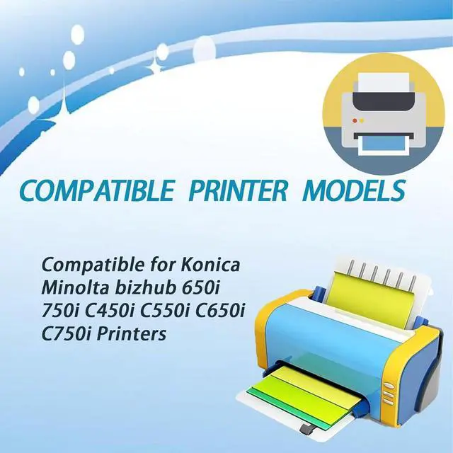 Alt view image 2 of 7 - Compatible for Konica Minolta bizhub 650i 750i C450i C550i C650i C750i Printers, DV621 Developer Unit , High Yield 600000 Pages (Magenta)