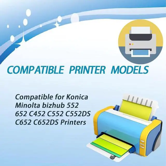 Alt view image 2 of 7 - Compatible for Konica Minolta bizhub 552 652 C452 C552 C552DS C652 C652DS Printers, DV612K A0TK03D Developer Unit , High Yield 1200000 Pages (Black)
