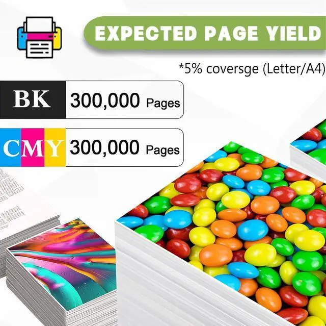 Alt view image 3 of 7 - GPR-30 Developer Unit Compatible for Canon GPR-30 GPR-31 NPG-45 NPG-46C-EXV28 C-EXV29 Developer Unit Work for Canon Image Runner Advance C5051 C5030 C5035 Printers 1 Yellow Pack