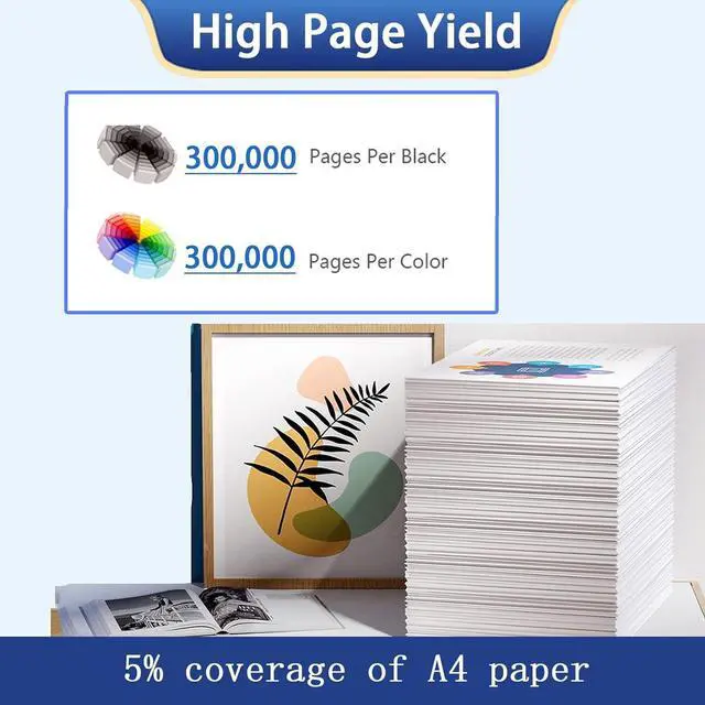 Alt view image 3 of 7 - GPR-55 GPR55 Developer Unit High Yield, Compatible for Canon ImageRUNNER ADVANCE C5535 C5540 C5550 C5560 C5535i C5540i C5550i C5560i Printers black*1