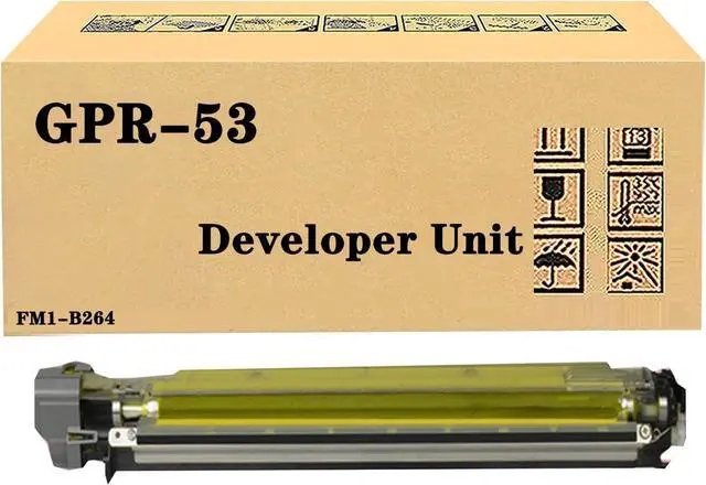 Main image of QUNINE Compatible for Canon GPR-53 Developer Unit, Large Capacity Work with ImageRUNNER Advance C3325i C3330i C3525i C3530i DX C3720i C3725i C3730i Printer, High Yield 150, Yellow