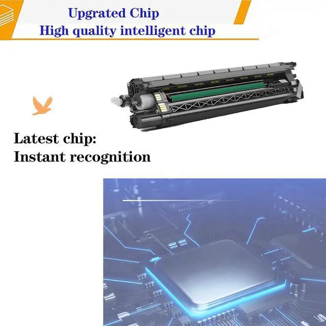 Alt view image 6 of 7 - Compatible Replacement for Xerox WC7125 013R00657 013R00658 013R00659 013R00660 Developer Unit Work with 7220 7225 7120 7125 Printer 1 Cyan