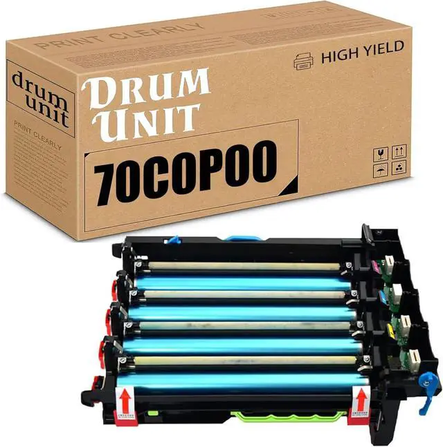 Main image of Compatible Imaging Drum Unit Replacement for Lexmark 70C0P00 (Without Developer Unit) for CS310 CS410 CS510 CS417 CX310 CX410 CX510 CX417 Printer (Imaging Unit)