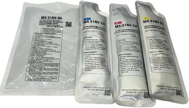 Main image of Developer Unit Compatible with MX-4110N MX-4111N Models Suitable Compatible with MX-51NV 230g(Y 1PCS)