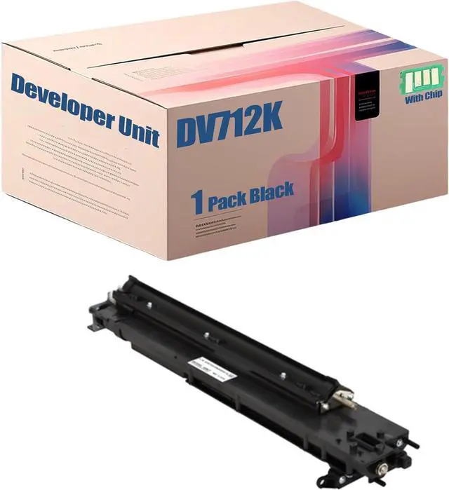 Main image of Compatible for Konica Minolta bizhub C659 bizhub C759 Printers, DV712K A9K703D Developer Unit ,High Yield 48900 Pages (Black)