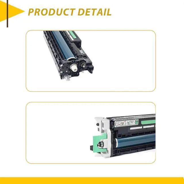 Alt view image 4 of 7 - MPC2500 Imaging Drum Kit Suitable for Ricoh Aficio MP C2000 C2500 C3000 C3500 C4500 Printer, Developer Unit Yellow