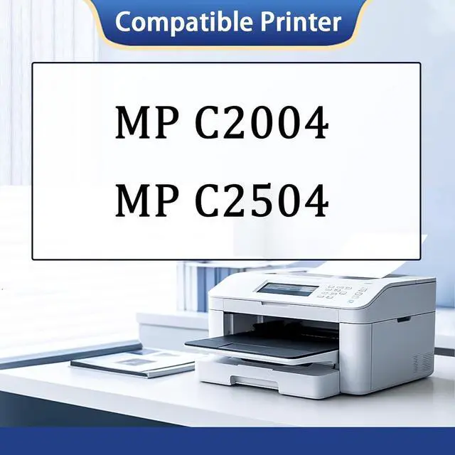Alt view image 2 of 7 - Compatible for Ricoh MP C2004 C2504 Drum Unit Replacement, MPC2004 MPC2504 Imaging Drum Kit (with Developer Unit) black*1