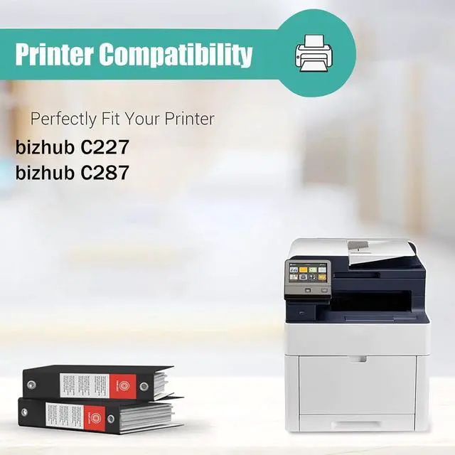 Alt view image 2 of 6 - Compatible Drum Unit Replacement for Konica Minolta DR-214K IU-214 CMY, High Yield Work with Bizhub C227 C287 Printer Black Developer Unit