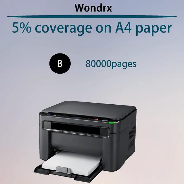 Alt view image 3 of 7 - B8145 B8155 B8170 Drum Unit (with chip) for Xerox 013R00686 Toner Cartridge Altalink B8170 B8155 B8145 Printer High Yield 80000 Pages Convenient to Install Eco-Friendly (Black 1Pack)