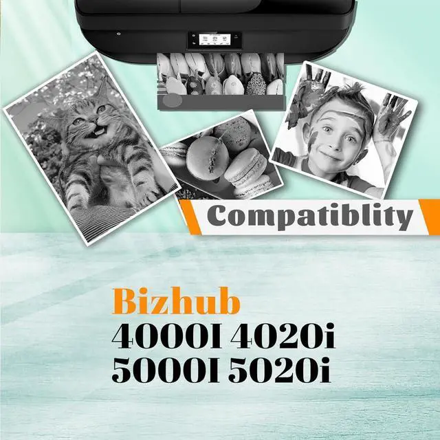 Alt view image 2 of 7 - Compatible for Konica Minolta IUP37 Drum Unit Replacement for Bizhub 4000I 4020i 5000I 5020i Printer 2 Pack